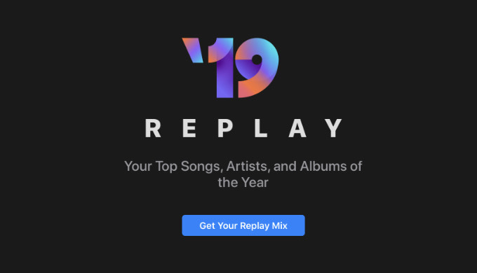 Apple Music Replay - トップページ
